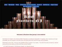 Tablet Screenshot of northernnjago.org